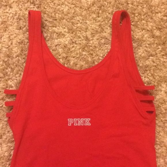 Victoria's Secret Pink Straps Bodysuit - Picture 2 of 3